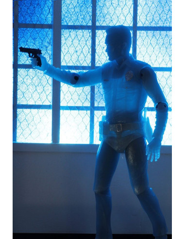 FIGURA TERMINATOR NEW WHITE HOT T-1000 18cm