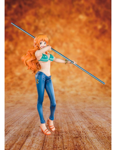 FIGURA FIAGUARTS ZERO ONE PIECE CAT BURGLAR NAMI 15cm.