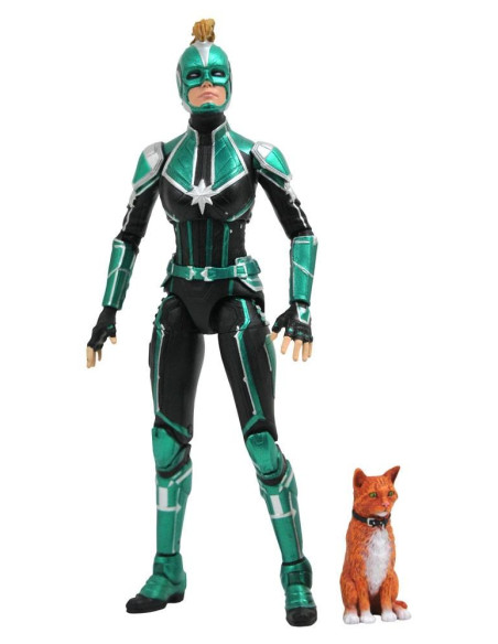 FIGURA ARTICULADA MARVEL SELECT STARFORCE CAPTAIN MARVEL 18cm