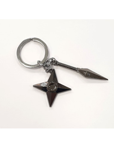 LLAVERO NARUTO SHIPPUDEN KUNAI & SHURIKEN