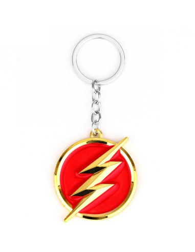 LLAVERO DC THE FLASH LOGO