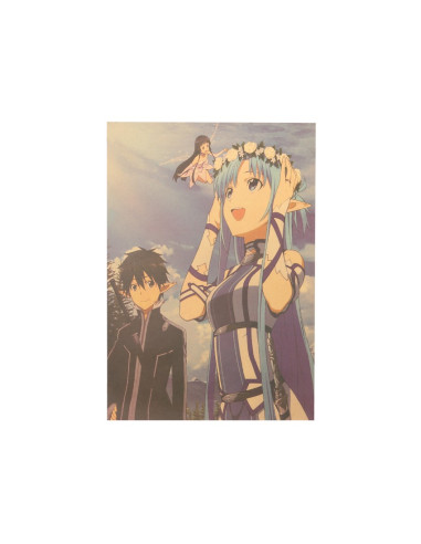 POSTER SWORD ART ONLINE ASUNA & KIRITO 2 52x38cm