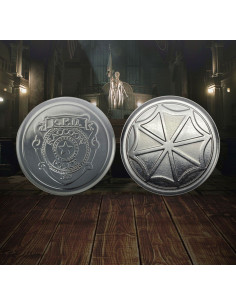 SET DE 4 POSAVASOS METALICOS RESIDENT EVIL 2