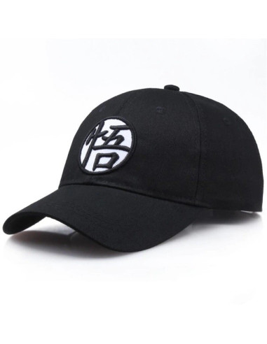 GORRA DRAGON BALL NEGRA LOGO "GO"