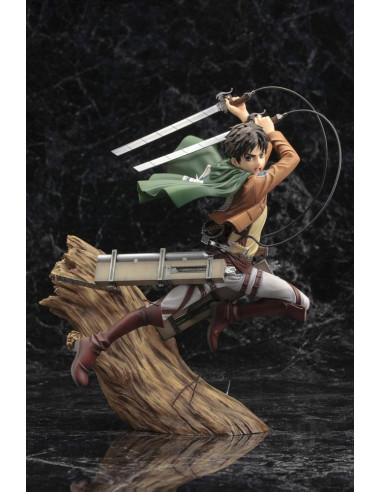 ESTATUA ARTFX J ATAQUE A LOS TITANES EREN RENEWAL PACKAGE 35cm