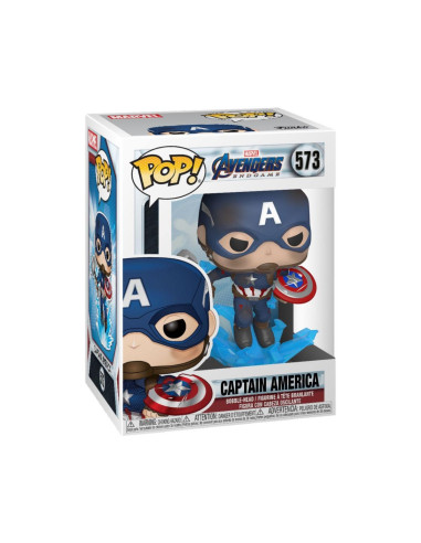 FUNKO POP MARVEL CAPITAN AMERICA CON MJOLNIR Y ESCUDO ROTO