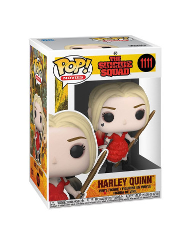 FUNKO POP ESCUADRON SUICIDA HARLEY QUINN RED DAMAGED DRESS