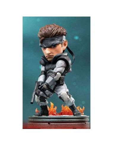 FIGURA F4F METAL GEAR SOLID SOLID SNAKE SD 22cm PVC PAINTED STATUE