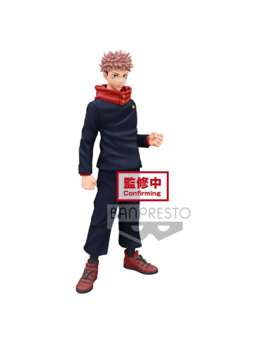 FIGURA BANPRESTO JUJUTSU KAISEN YUJI ITADORI 16cm