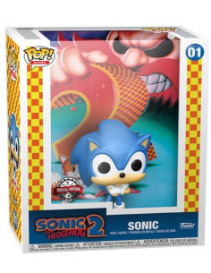FUNKO POP SONIC THE HEDGEHOG GAME COVER EXCLUSIVE