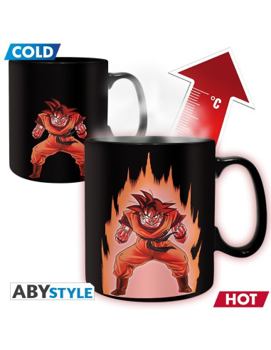 TAZA MAGICA DRAGON BALL Z SON GOKU 460ml