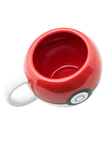 TAZA 3D POKEMON POKEBALL 400ml