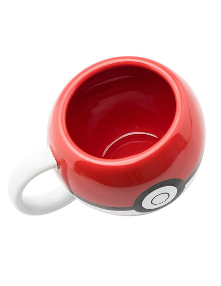 TAZA 3D POKEMON POKEBALL 400ml