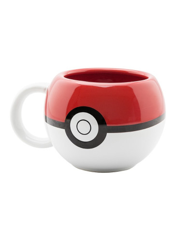 TAZA 3D POKEMON POKEBALL 400ml