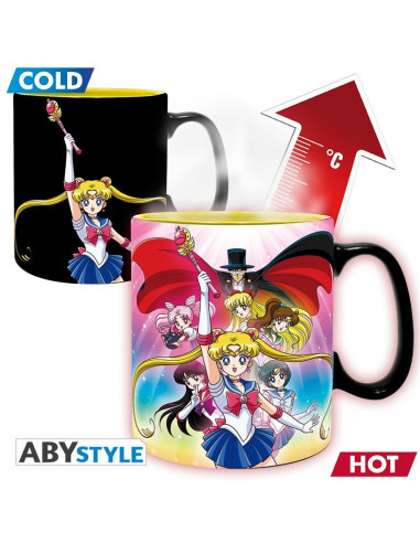 TAZA MAGICA SAILOR MOON GROUP 460ml