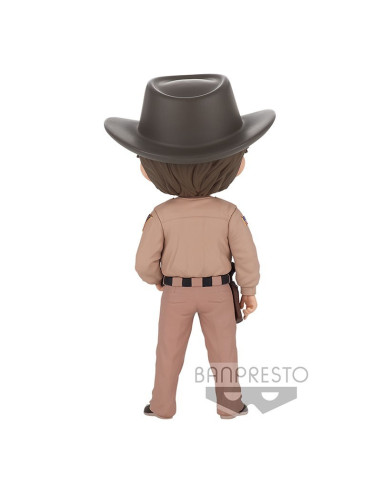 FIGURA QPOSKET STRANGER THINGS HOPPER 16cm