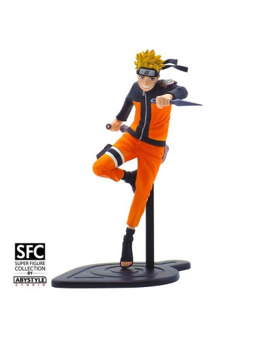 FIGURA NARUTO SHIPPUDEN NARUTO UZUMAKI 17cm