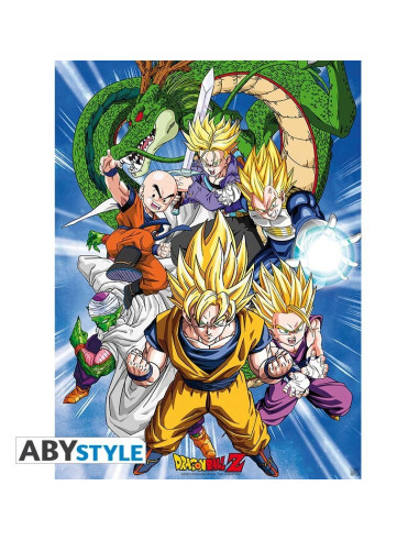 POSTER DRAGON BALL Z CELL SAGA (52x38cm)