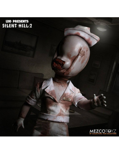FIGURA LIVING DEAD DOLLS SILENT HILL 2 BUBBLE HEAD NURSE 25cm