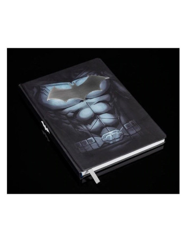 NOTEBOOK A5 BATMAN METALLIC LOGO