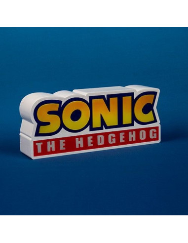 LAMPARA LED SONIC THE HEDGEHOG LOGO