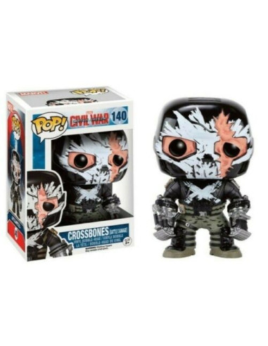 FUNKO POP MARVEL CROSSBONE (BATTLE DAMAGE)