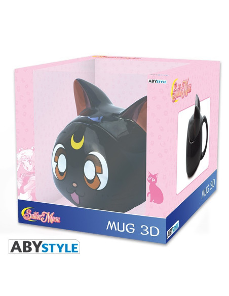 TAZA 3D MUGSHAPE SAILOR MOON LUNA 350ml