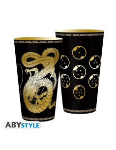 VASO DE CRISTAL DRAGON BALL Z GOLDEN SHENRON 400ml 2