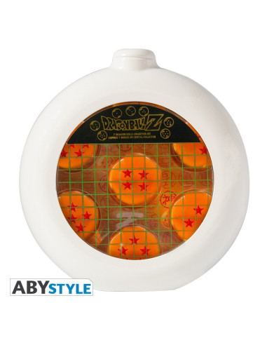 CAJA METALICA DEL RADAR DRAGON BALL Z CON LAS 7 BOLAS