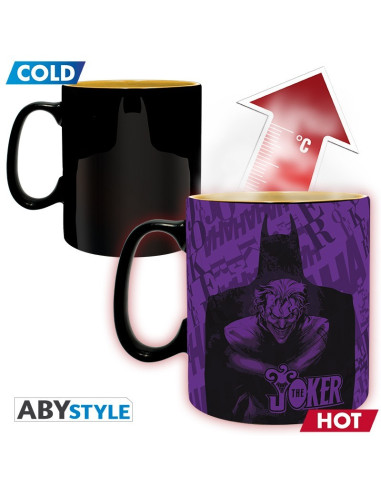 TAZA MAGICA HEAT CHANGE DC BATMAN JOKER 460ml