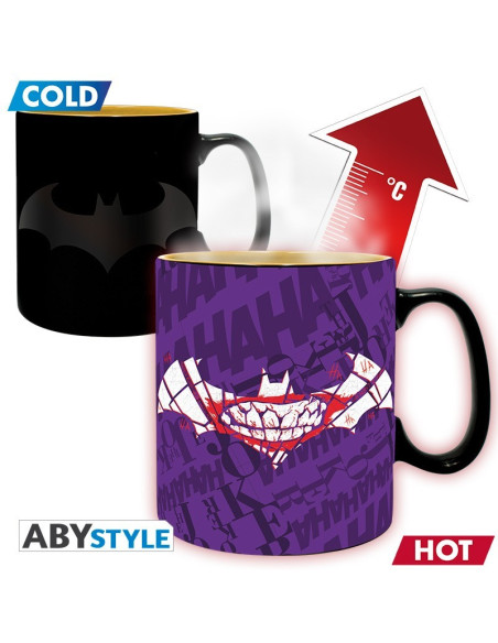 TAZA MAGICA HEAT CHANGE DC BATMAN JOKER 460ml