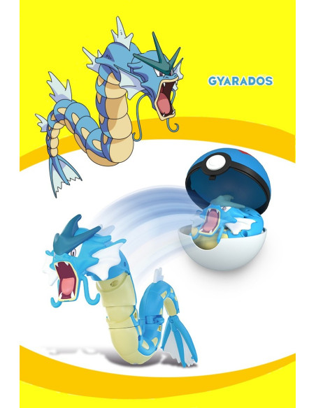 FIGURA ARTICULADA POKEMON CON POKEBALL