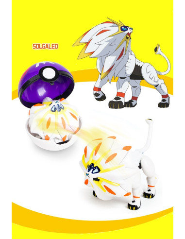 FIGURA ARTICULADA POKEMON CON POKEBALL