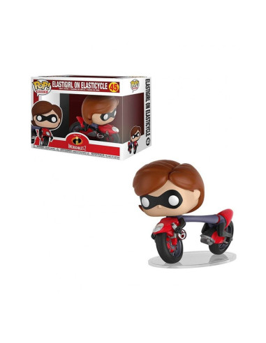 FUNKO POP INCREDIBLES 2 ELASTIGIRL ON ELASTICYCLE