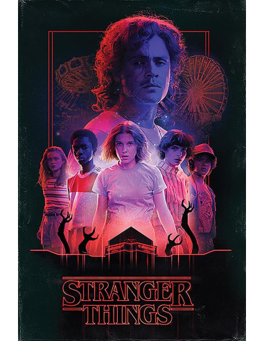 POSTER STRANGER THINGS KIDS W/ BILLY 61x91cm