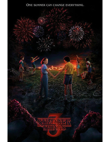 POSTER STRANGER THINGS 3 ONE SUMMER 61x91cm