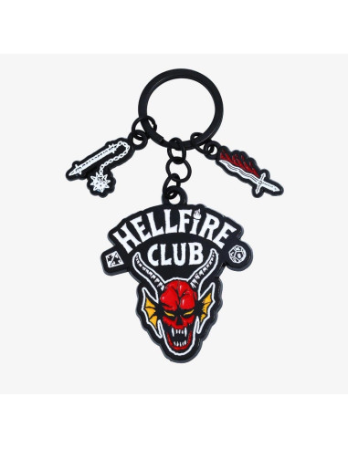 LLAVERO STRANGER THINGS 4 HELLFIRE CLUB