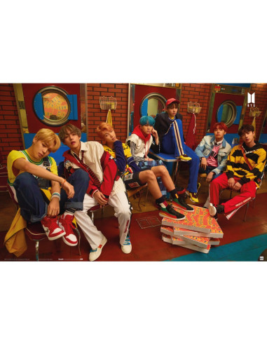 POSTER BTS PIZZA