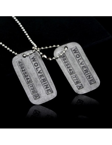 COLGANTE DOG TAGS LOGAN