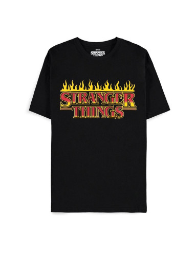 CAMISETA STRANGER THINGS FIRE LOGO