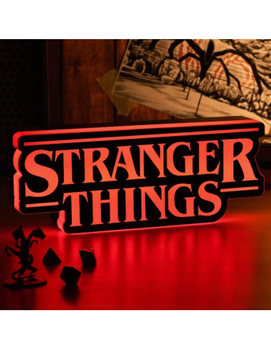 LAMPARA STRANGER THINGS SHAPED LOGO LIGHT