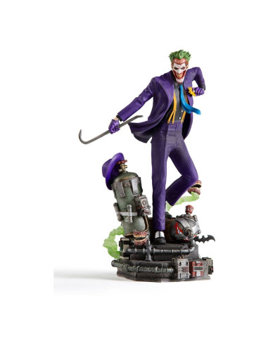 ESTATUA IRON STUDIOS DC THE JOKER DELUXE EDITION 1/10 ART SCALE