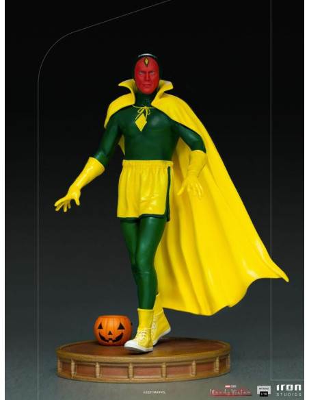 ESTATUA IRON STUDIOS MARVEL VISION HALLOWEEN VERSION 1/10 ART SCALE