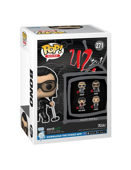 FUNKO POP ROCKS U2 BONO