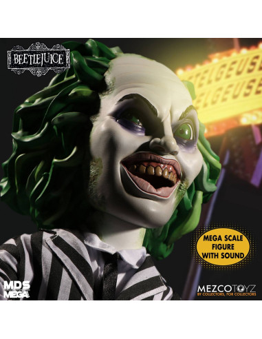 MUÑECO PARLANTE MEGA SCALE BEETLEJUICE 38cm