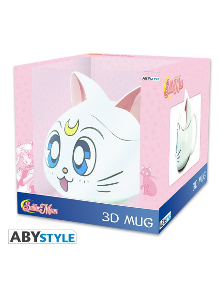 TAZA 3D SHAPED SAILOR MOON ARTEMIS 350ml
