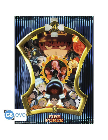 POSTER FIRE FORCE SPECIAL FIRE FORCES 52x36cm