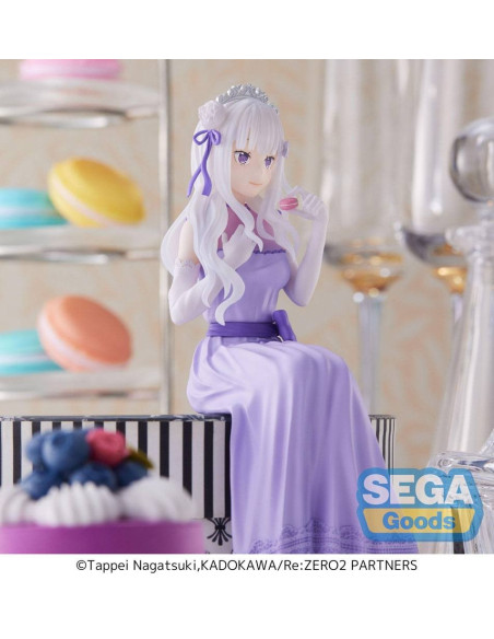 FIGURA RE:ZERO - STARTING LIFE IN ANOTHER WORLD: LOST IN MEMORIES PM PERCHING EMILIA (Dressed-Up Party)