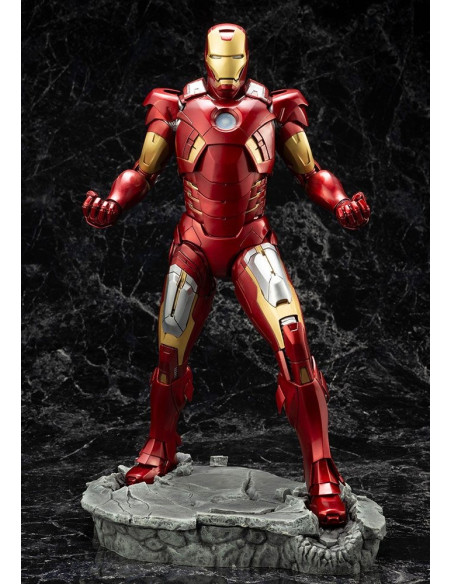 ESTATUA KOTOBUKIYA ARTFX MARVEL IRON MAN MARK 7 32cm