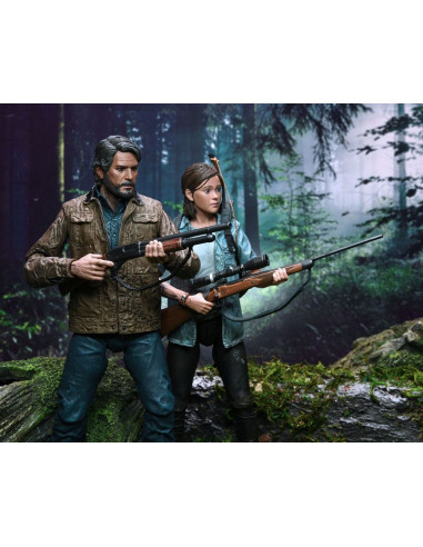 PACK DE 2 FIGURAS THE LAST OF US PART 2 ULTIMATE JOEL & ELLIE